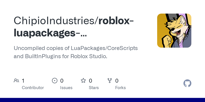 roblox-plugin · GitHub Topics · GitHub